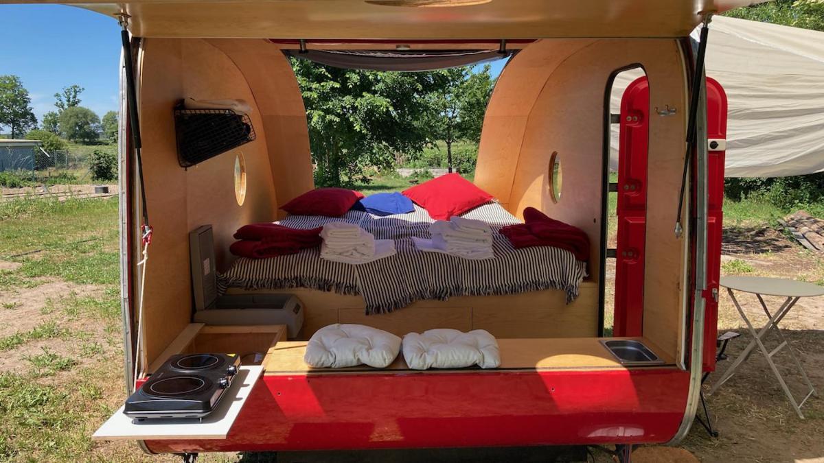 Hotel Cabrio-Wohnwagen Brandenburg  Esterno foto