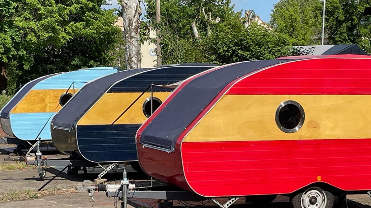 Hotel Cabrio-Wohnwagen Brandenburg  Esterno foto