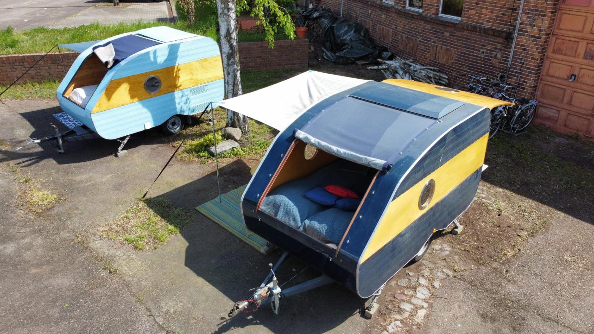 Hotel Cabrio-Wohnwagen Brandenburg  Esterno foto